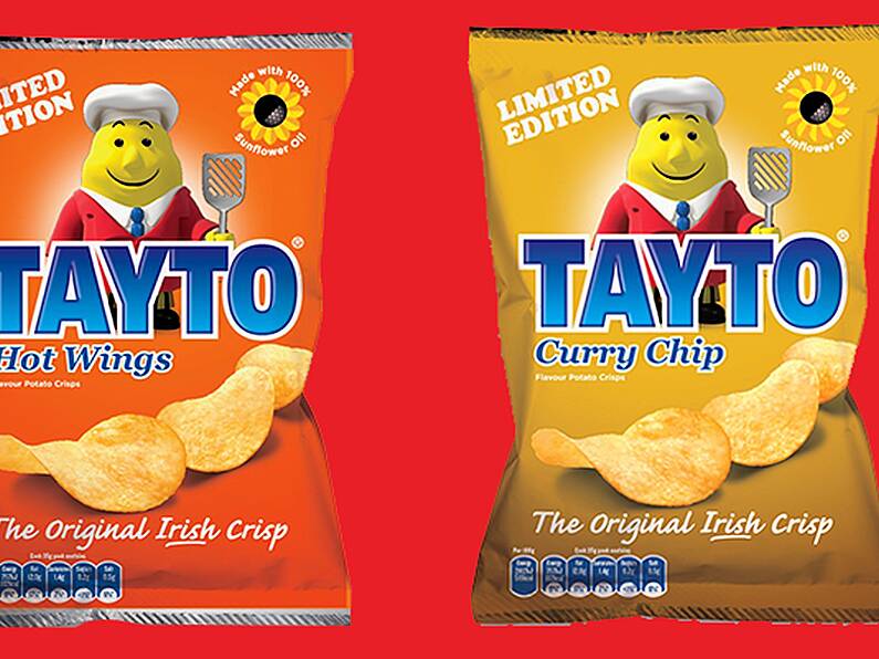 YUM! Tayto has released two brand-new flavours - including Curry Chip