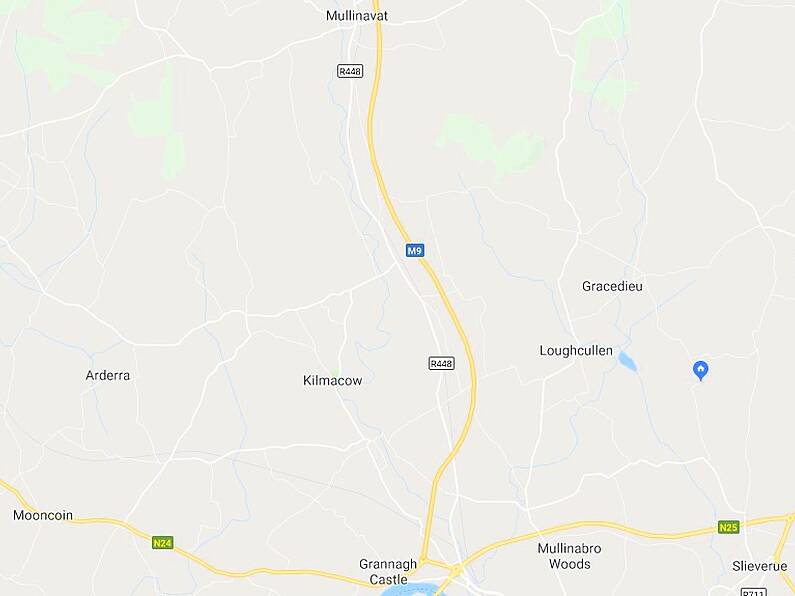 Section of M9 closed following collision