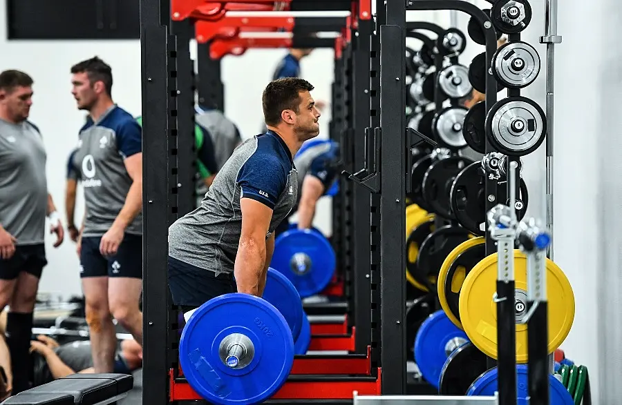 PHOTOS: Take a glimpse at some of the gym work by the Irish rugby team