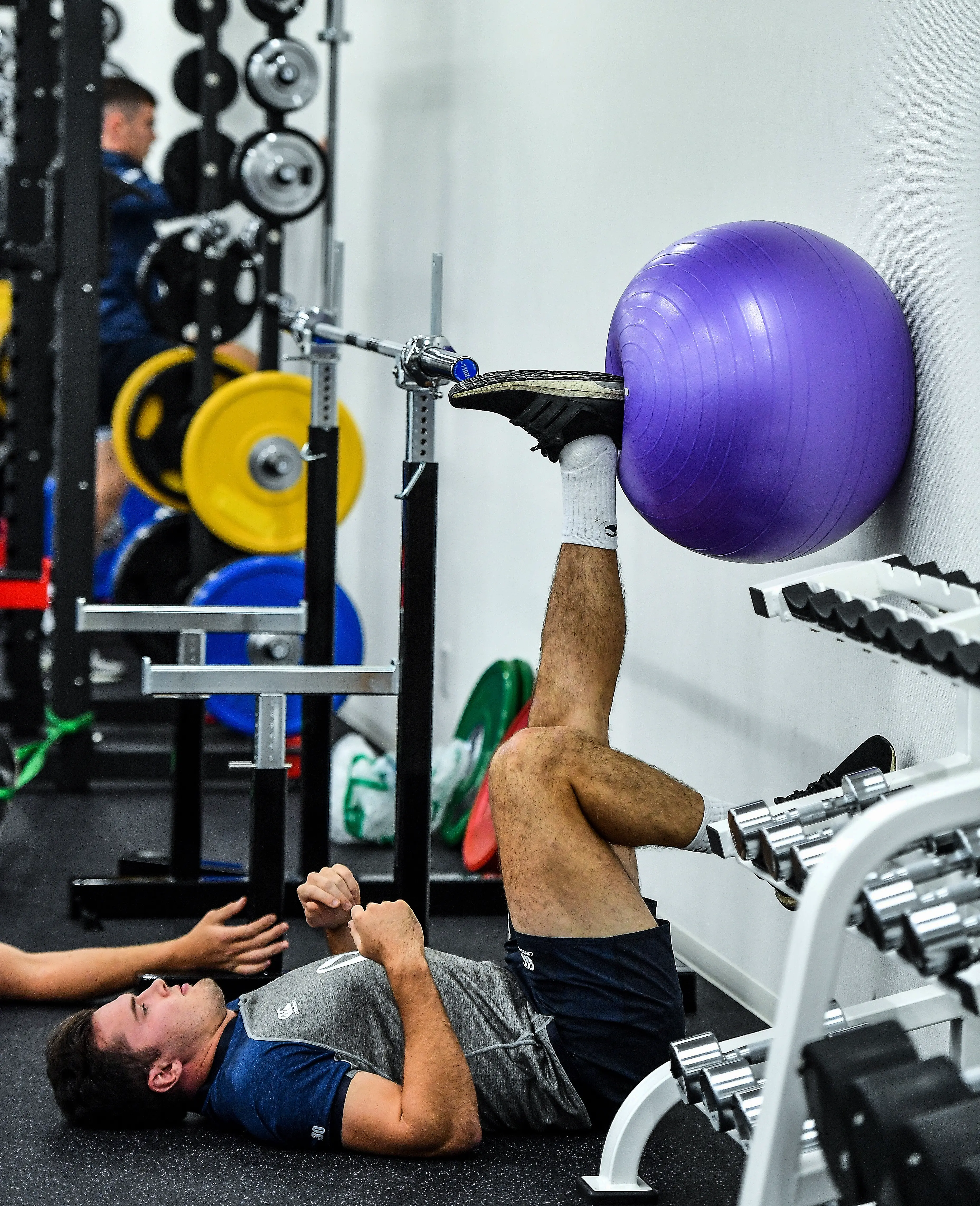 PHOTOS: Take a glimpse at some of the gym work by the Irish rugby team