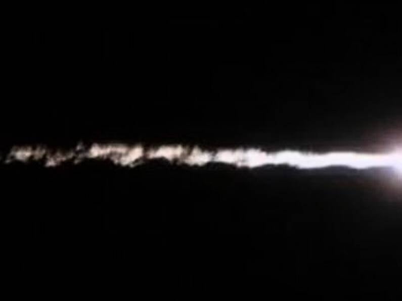 Did you see something strange in the sky last night? This is what it was