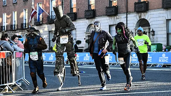 Some memorable images from today's Dublin Marathon