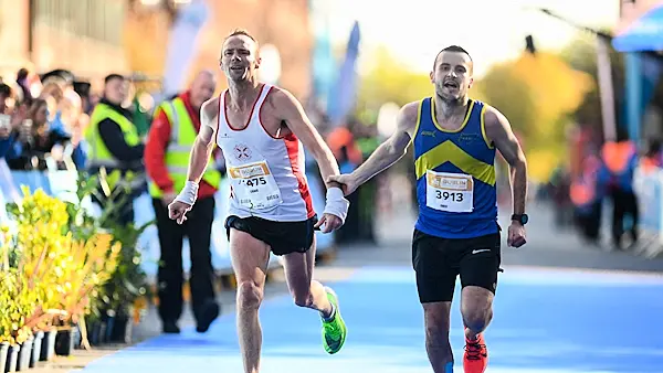 Some memorable images from today's Dublin Marathon