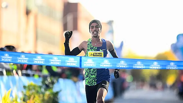 Some memorable images from today's Dublin Marathon