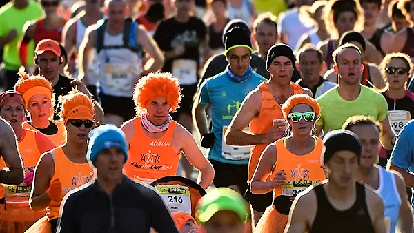 Some memorable images from today's Dublin Marathon