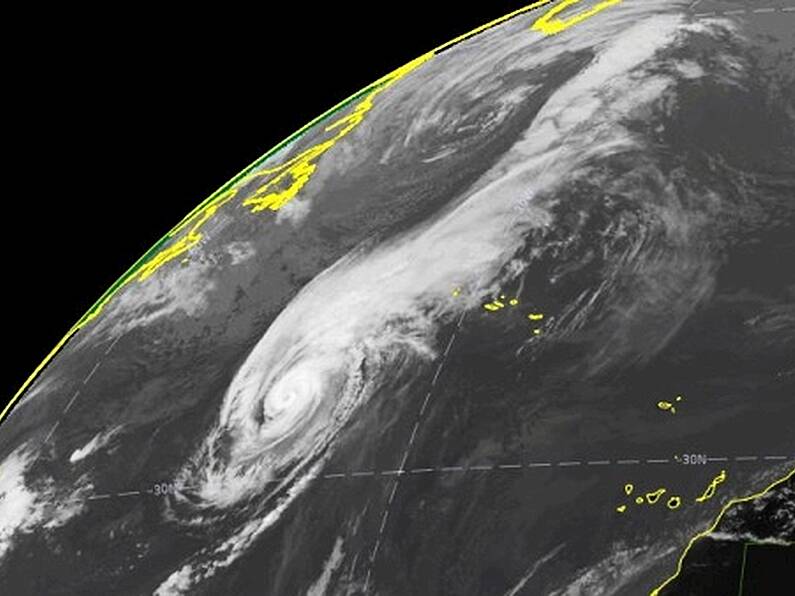 Crisis management teams on standby as Hurricane Lorenzo moves towards Ireland