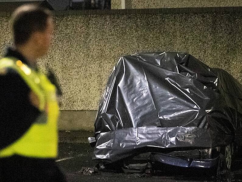 Gardaí confirm unidentified man found in burning car was shot a number of times