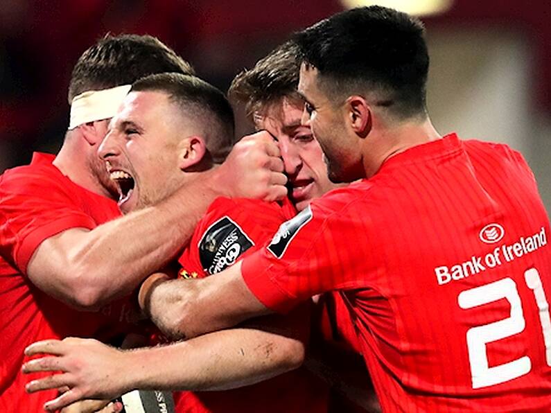 Andrew Conway’s try helps Munster to victory over Ulster