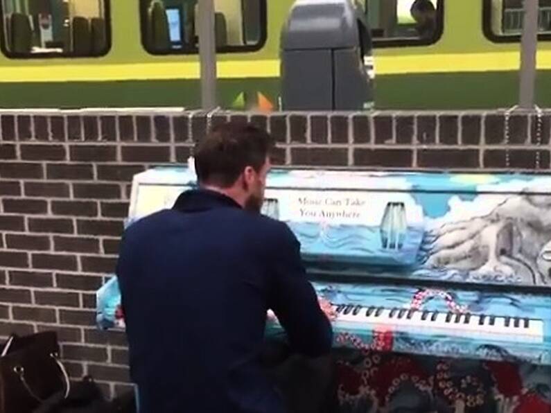 Train station piano sent for repairs after "extensive mindless" vandalism