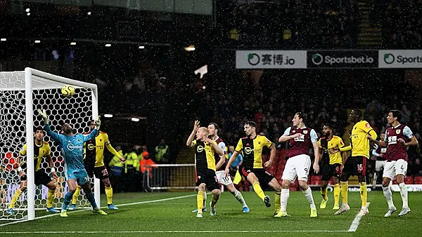 Watford slip to bottom of Premier League after home defeat to Burnley