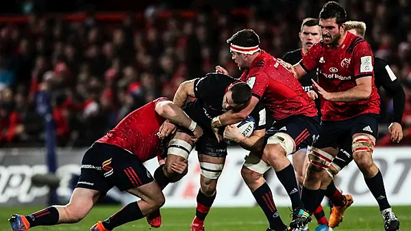 Peter O’Mahony touches down as Munster see off Sarries