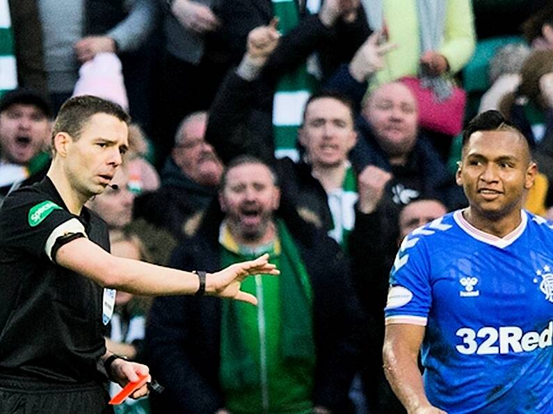 Rangers allege Alfredo Morelos was racially abused by Celtic supporters