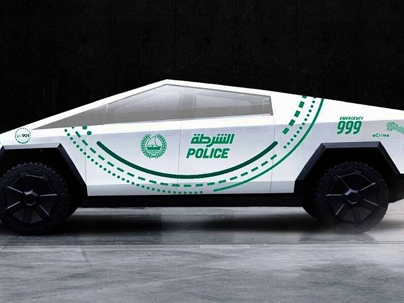 Tesla's Cybertruck to join Dubai's police fleet in 2020