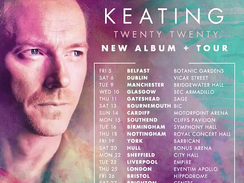 Ronan Keating Announces New 'Twenty Twenty' Album