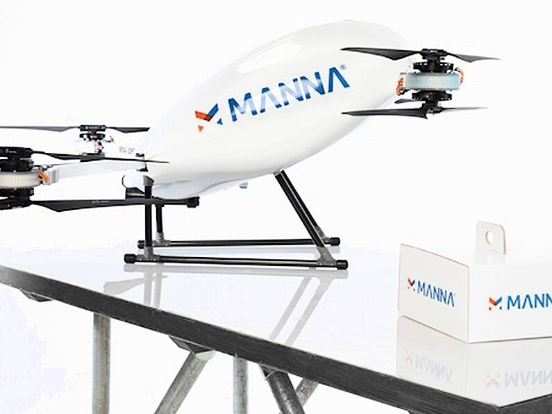 Drones to deliver food in Ireland for first time