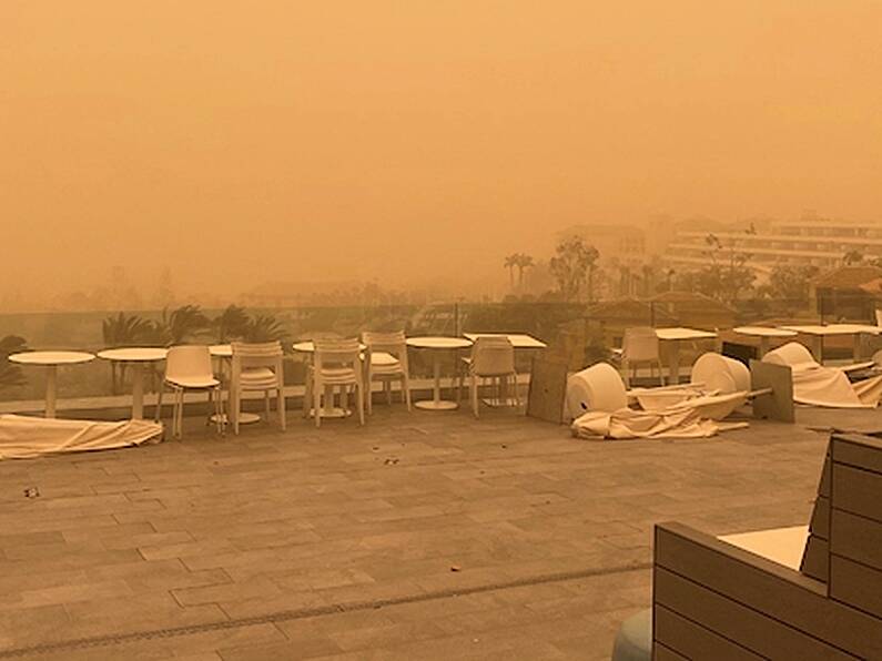 Holidaymakers advised to check flights as Saharan sandstorm hits Canary Islands