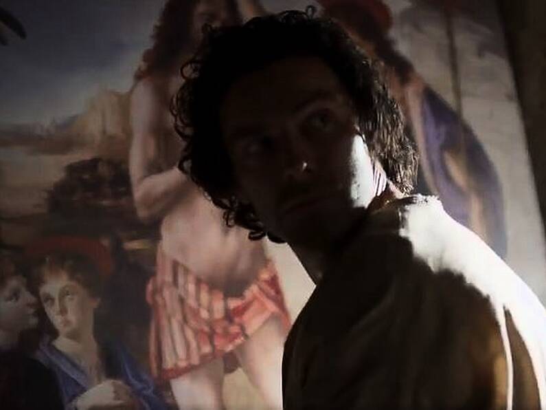 First Look at Aidan Turner as Leonardo da Vinci