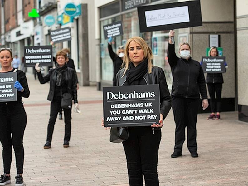 Debenhams workers to picket 11 stores across the country