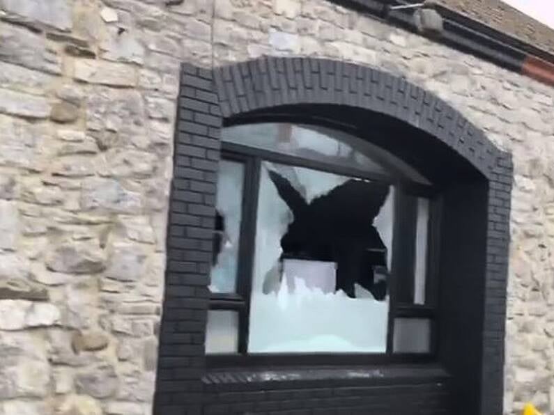 WATCH: Kilkenny hair salon vandalised overnight