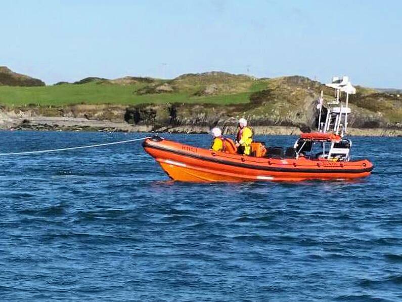 Kite surfer rescued by lifeboat in Galway Bay