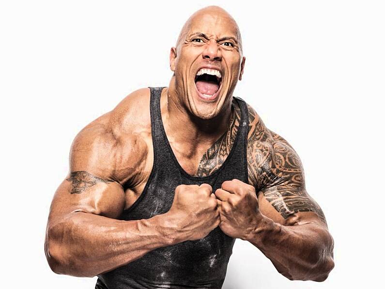 Dwayne "The Rock" Johnson uses bare hands to rip gate off the wall