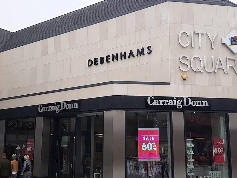 The sit-in occupation at the former Debenhams store in Waterford will end at lunchtime