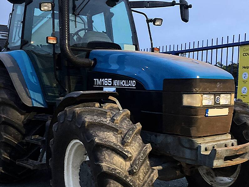 Wexford Gardaí stop tractor untaxed for 10 years