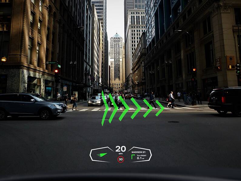 Augmented reality heads-up display developed for cars