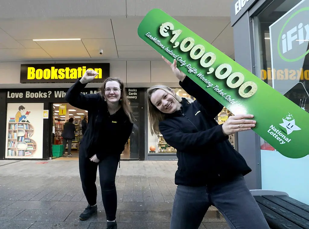 Winning €1m EuroMillions ticket sold in south Dublin bookstore