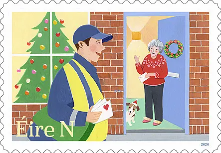 An Post Christmas stamps see 2020-themed twist