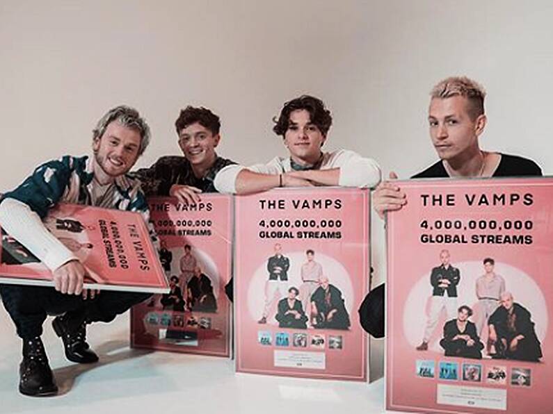 The Vamps are doing their part for Movember!