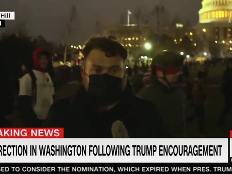 Irish journo Donie O’Sullivan star of social media amid US unrest