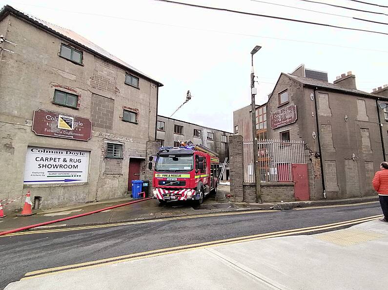 A section of South Main Street in Wexford remains closed this morning