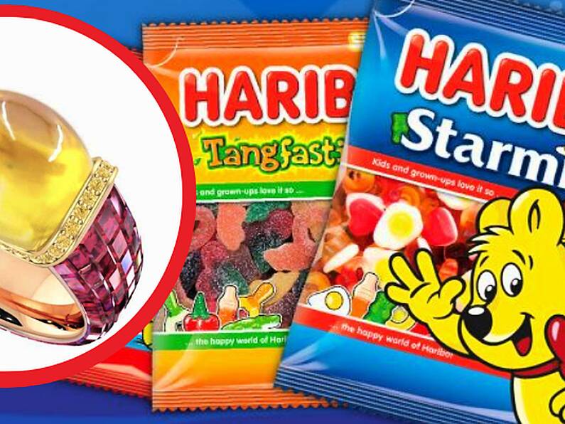 A Haribo-inspired engagement diamond ring has been released for sale