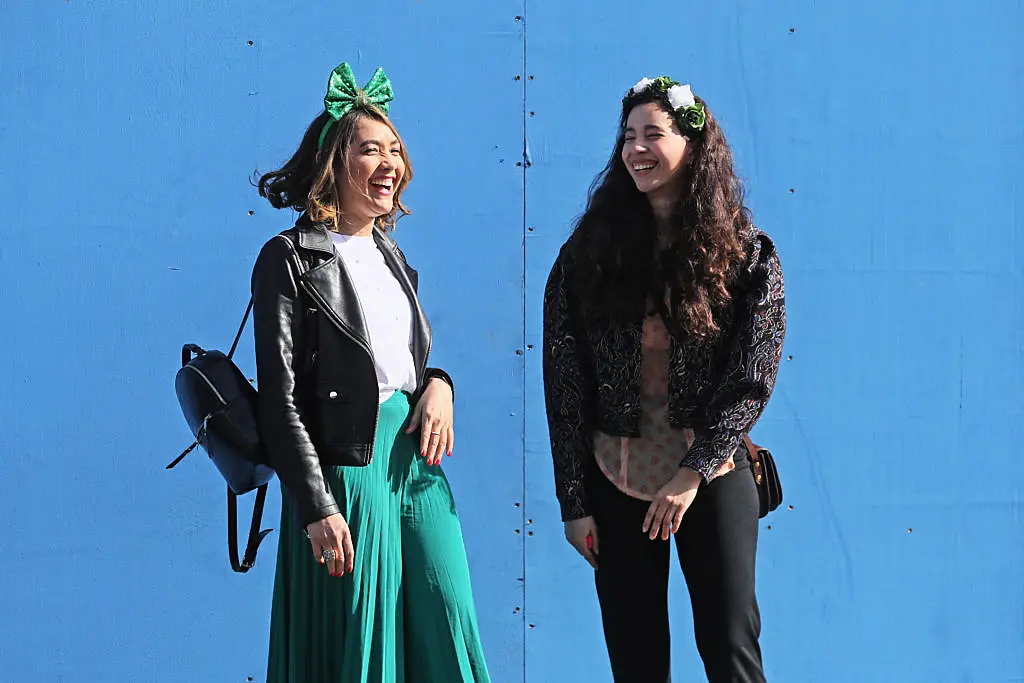 In photos: Revellers celebrate a pandemic St Patrick’s Day