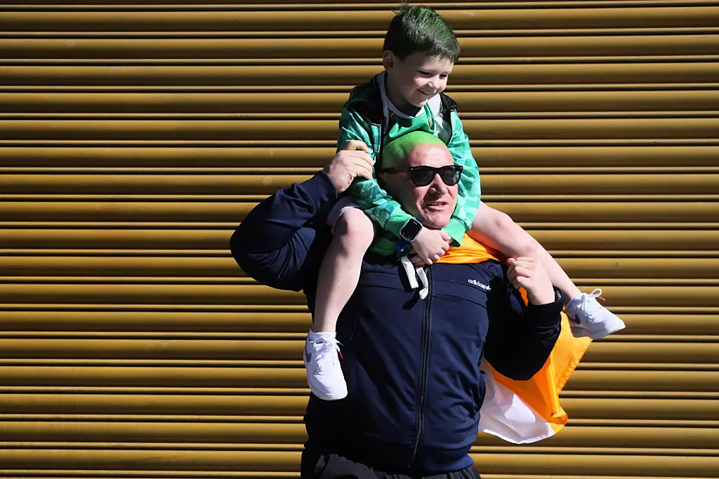 In photos: Revellers celebrate a pandemic St Patrick’s Day