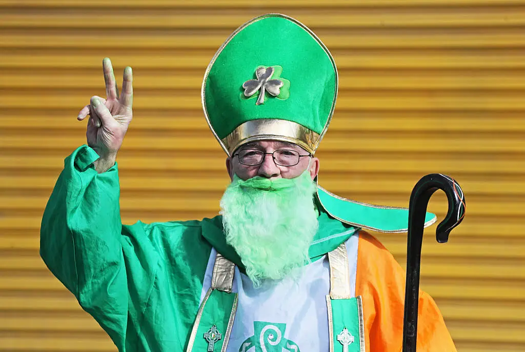 In photos: Revellers celebrate a pandemic St Patrick’s Day