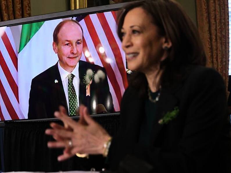 Taoiseach praises women who have ‘written history’ in Kamala Harris meeting