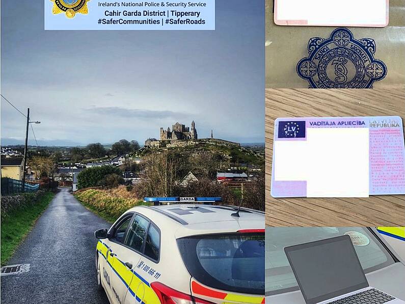 Gardaí in Tipp discover two suspected fake driving licences