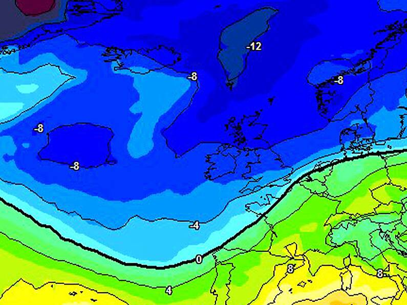 Polar air mass could stick around until the middle of April