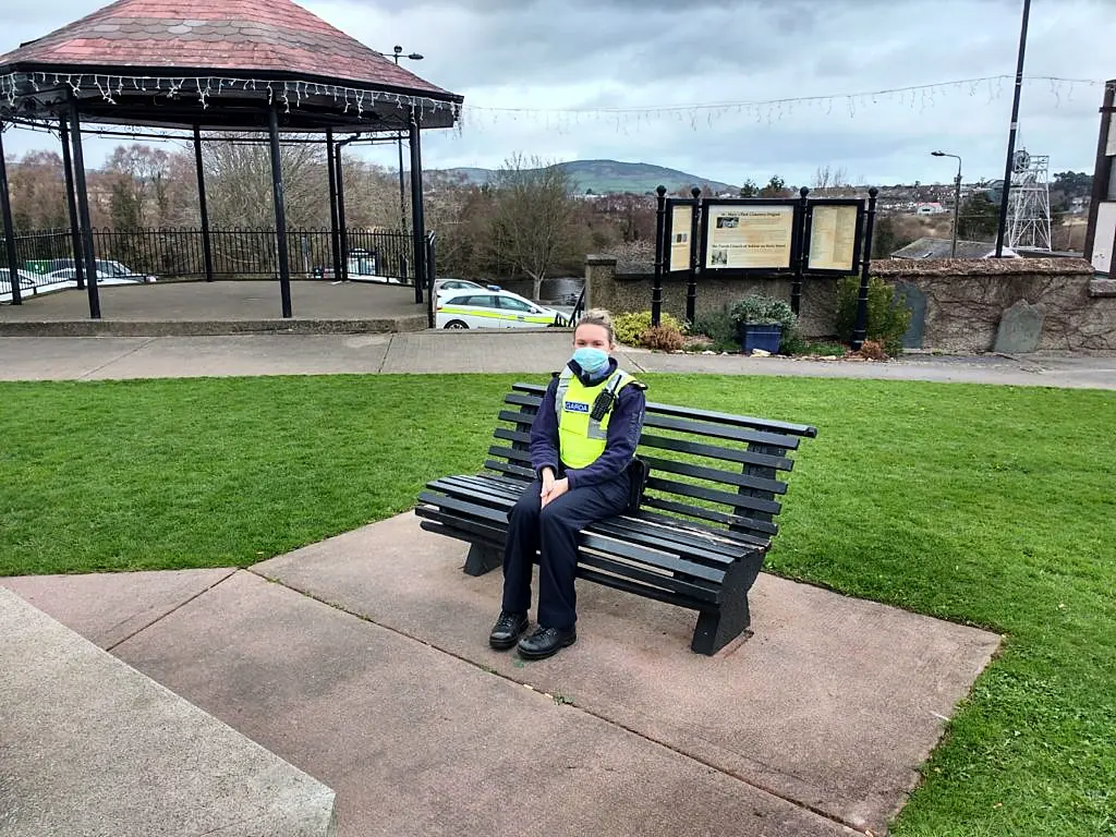 Garda ‘chatting benches’ introduced in Wicklow and Arklow