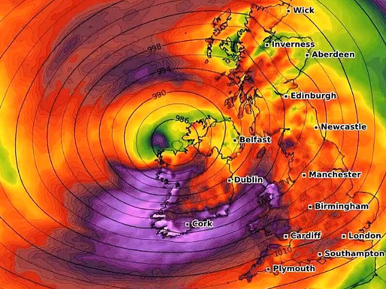 Storm system forecast to hit South East later this week