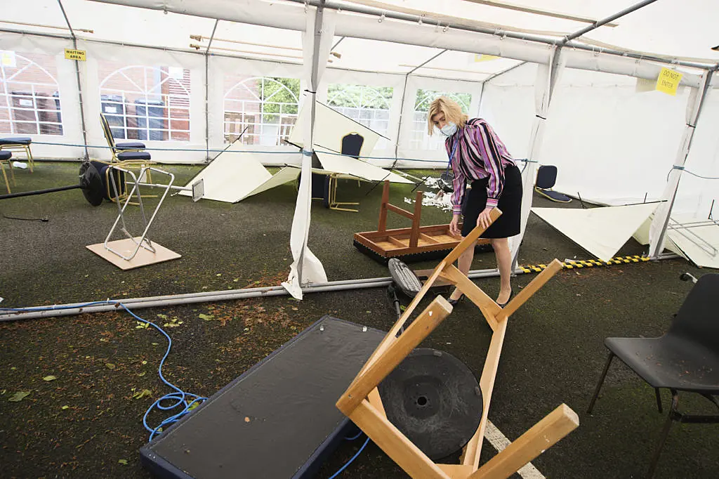 Vandals hit marquees used to vaccinate 'at risk' people in Meath