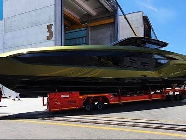 McGregor shows off his new Lamborghini superyacht