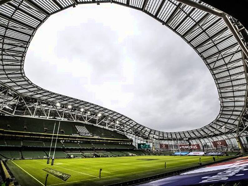 Aviva Stadium at 75% capacity for Leinster Rugby opener