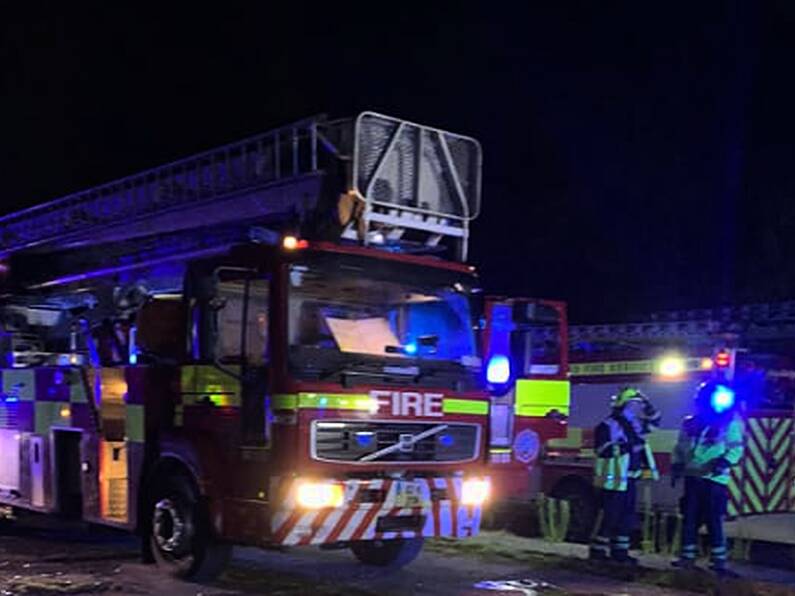 South East fire services tackled 'large blaze' in Co. Waterford last night