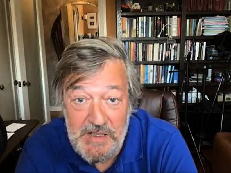 Stephen Fry voices support for Extinction Rebellion protests