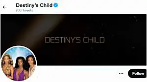 Destiny's Child Twitter