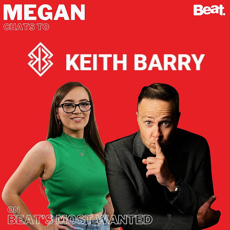 Megan chats to Keith Barry