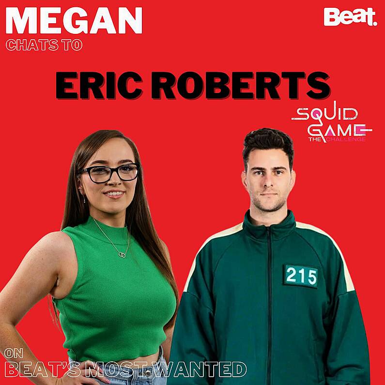 Megan chats to Eric Roberts contestant on Squid Game: The Challenge